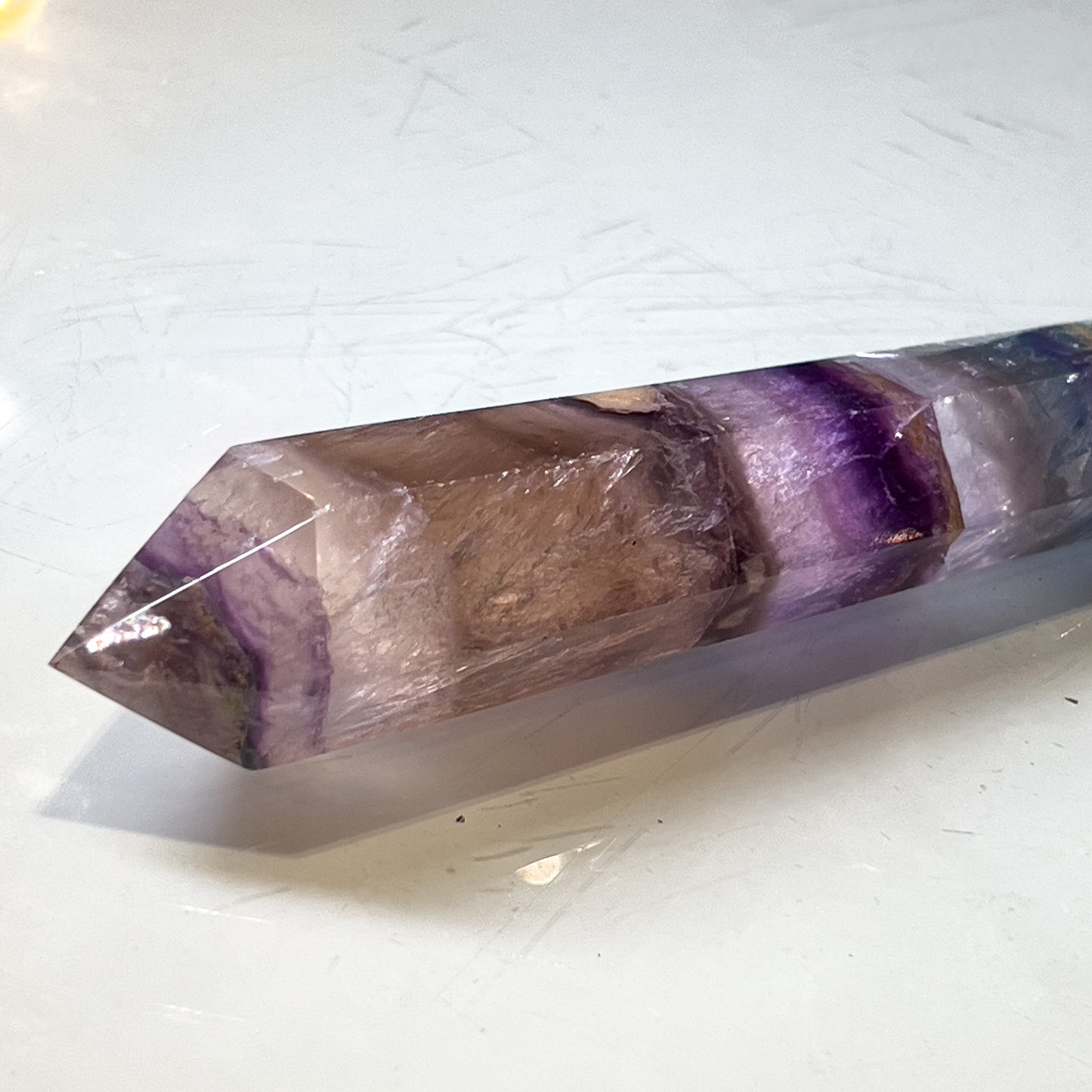 Fluorite Double Terminated Wand