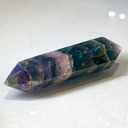 Fluorite Double Terminated Wand