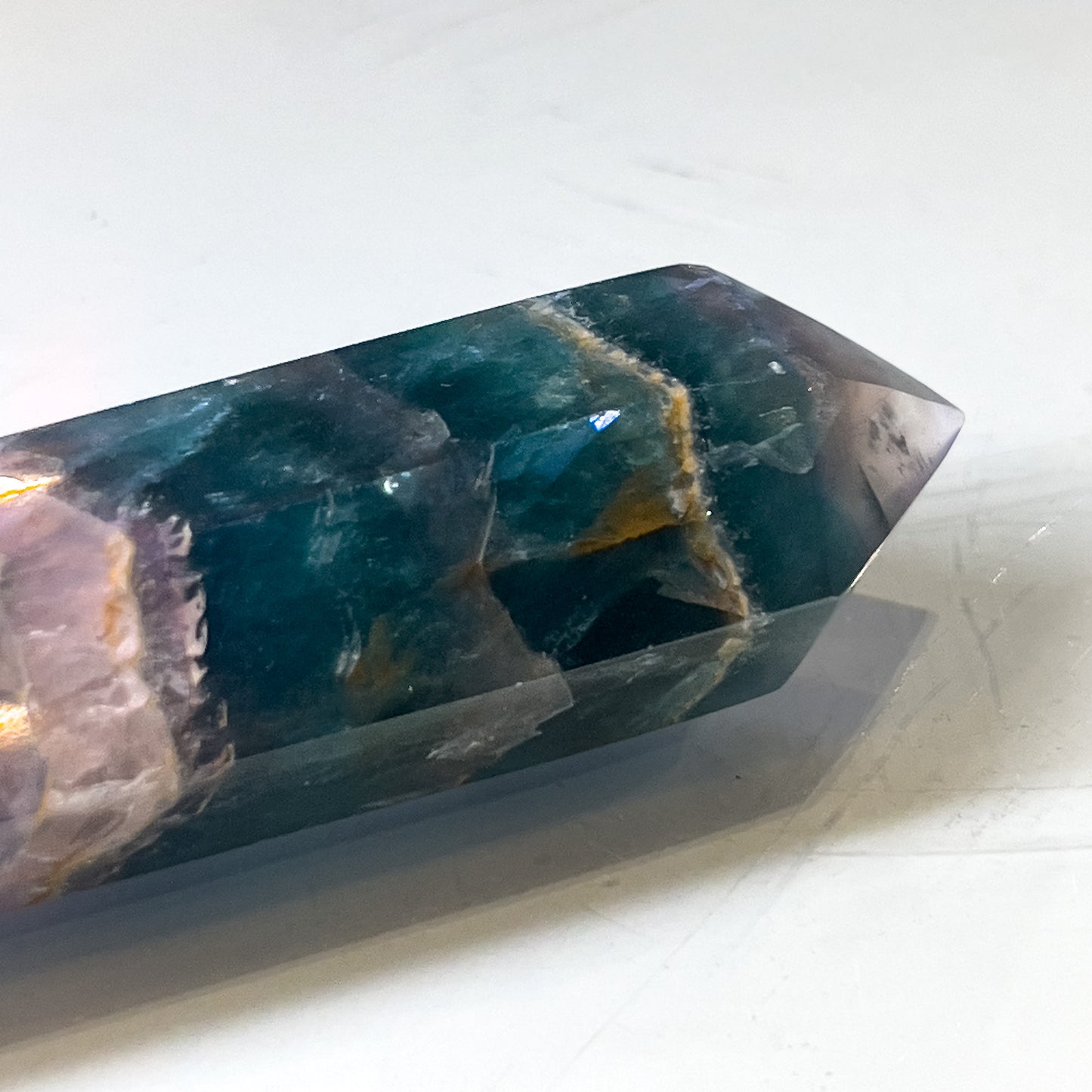 Fluorite Double Terminated Wand