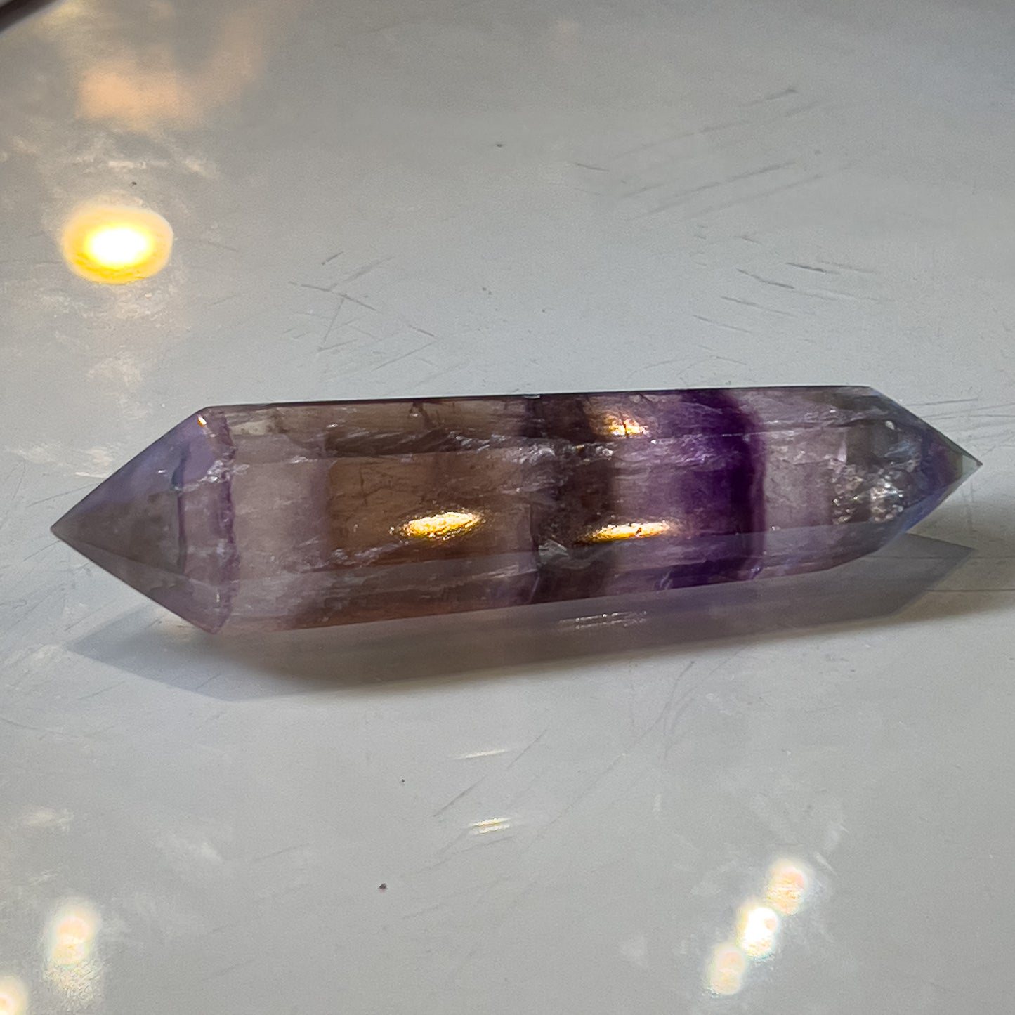 Fluorite Double Terminated Wand