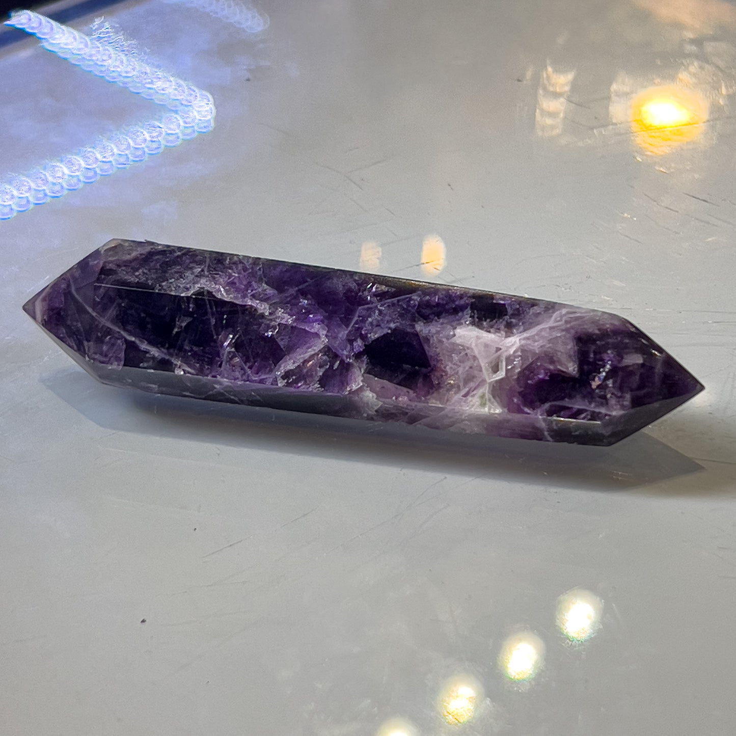 Fluorite Double Terminated Wand