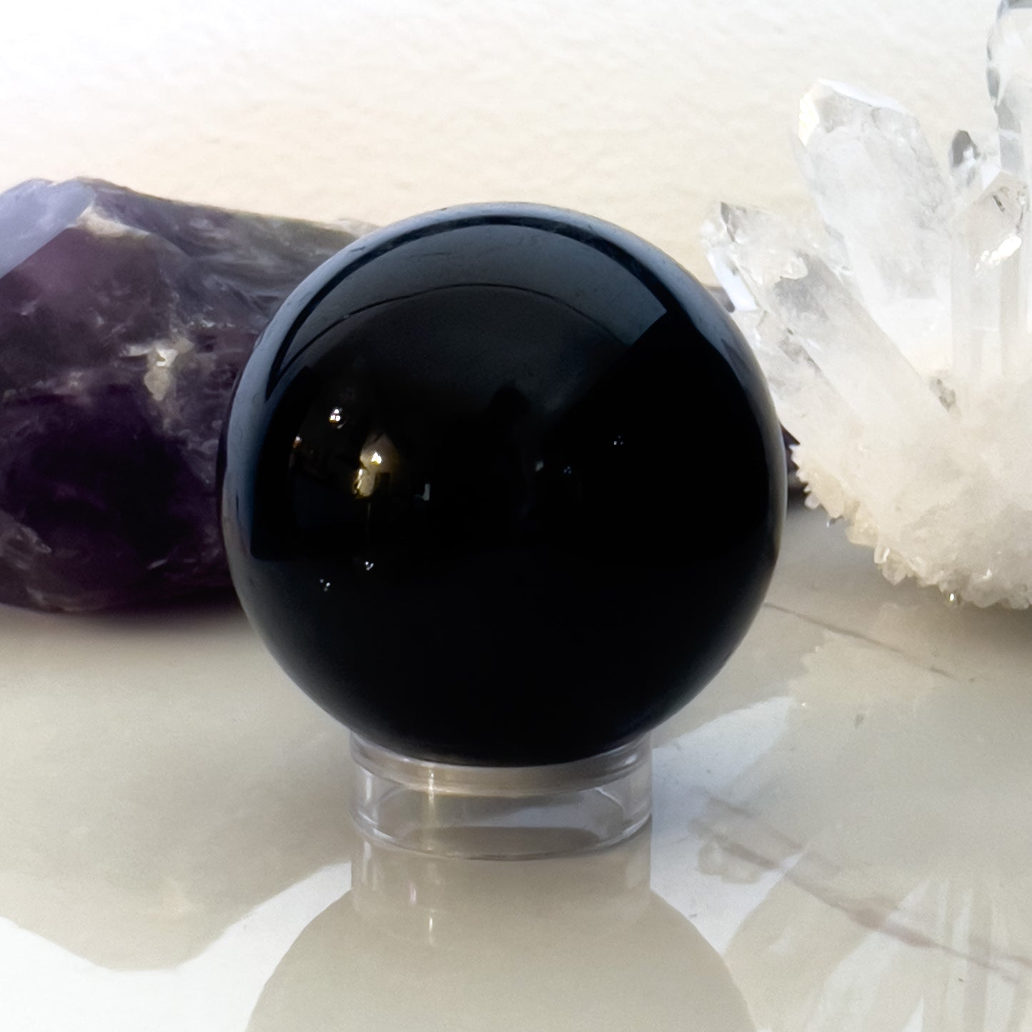 Black Tourmaline Sphere Large