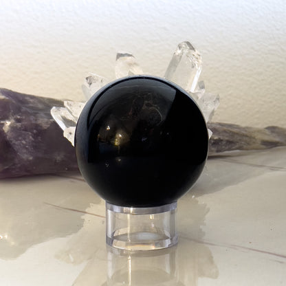 Black Tourmaline Sphere Large