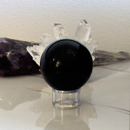 Black Tourmaline Sphere Large