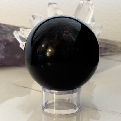 Black Tourmaline Sphere Large