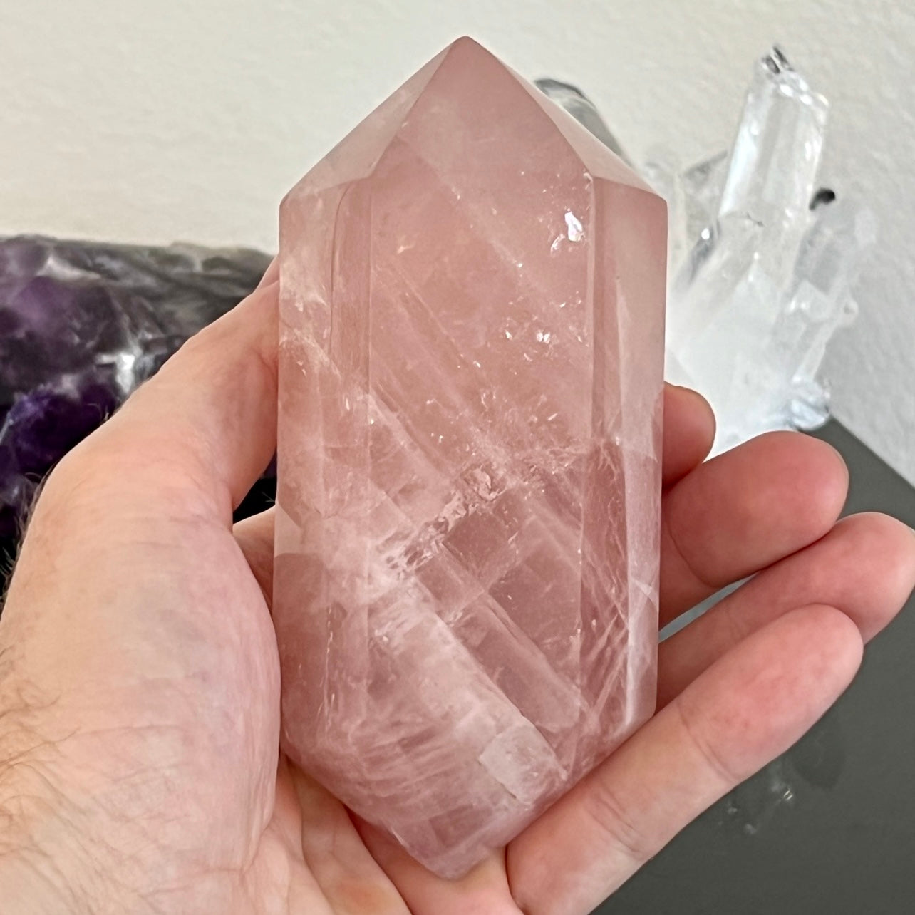 Rose Quartz DT JUMBO Wand