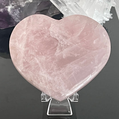 Rose Quartz Heart