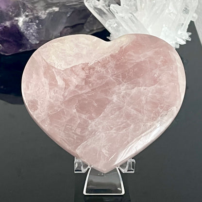 Rose Quartz Heart