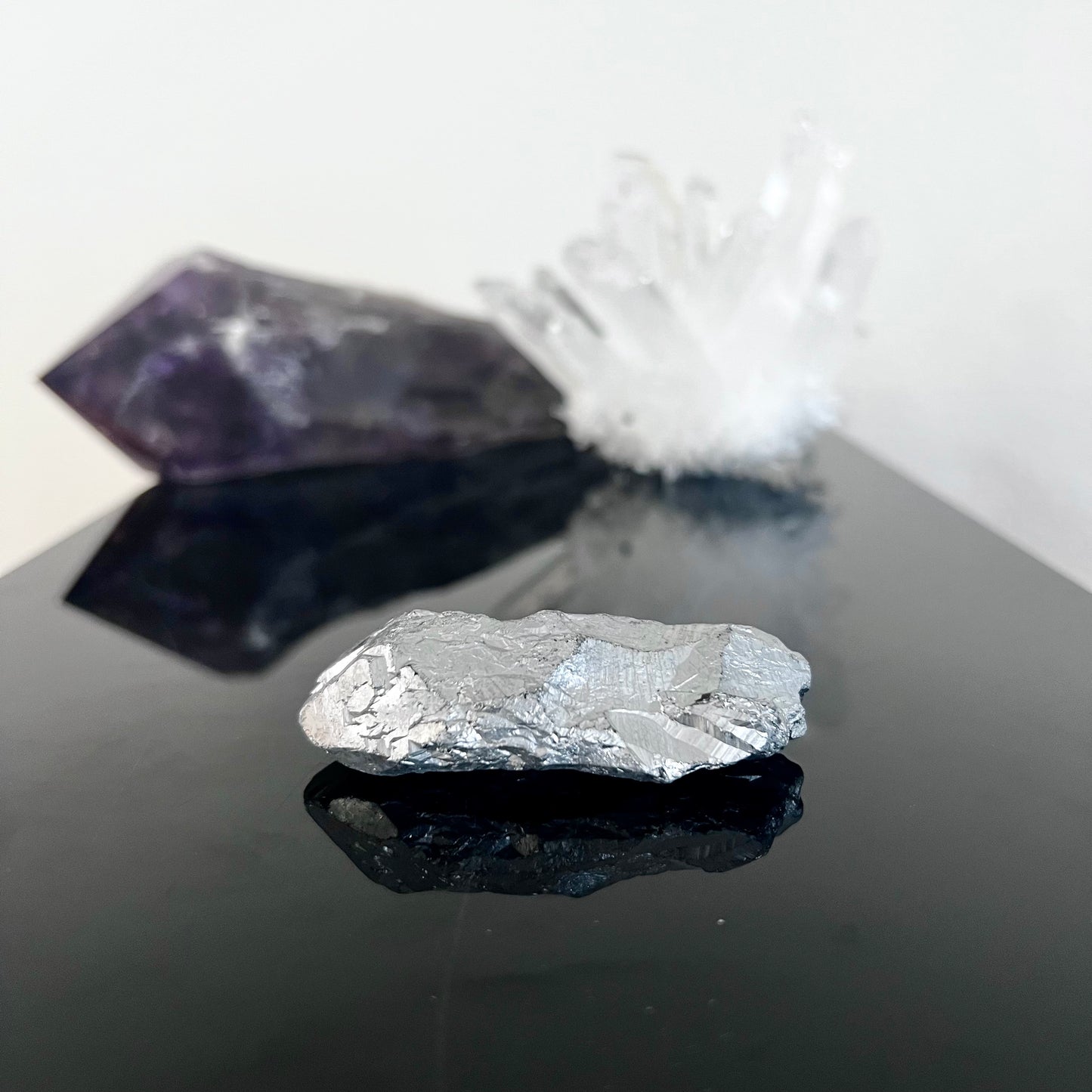 Silver Aura Quartz