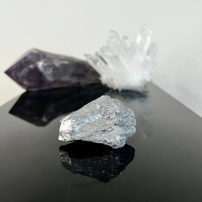 Silver Aura Quartz