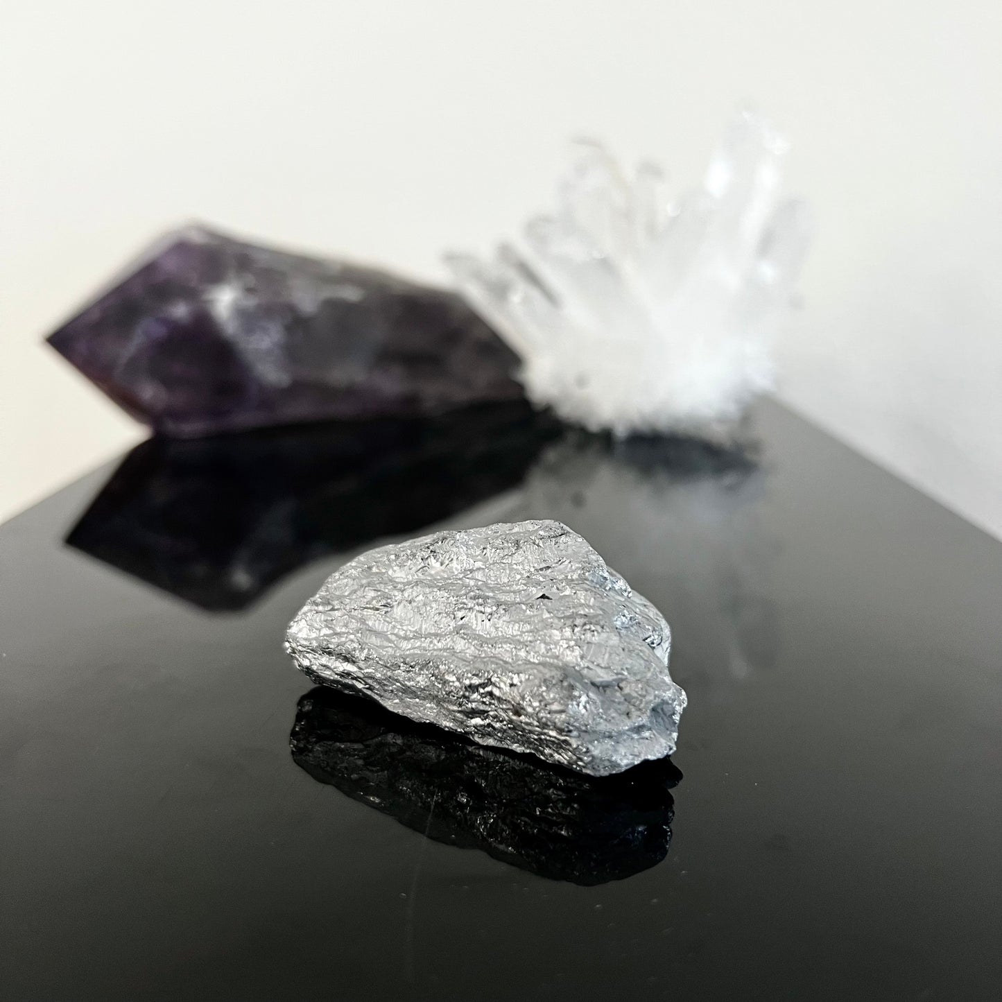 Silver Aura Quartz