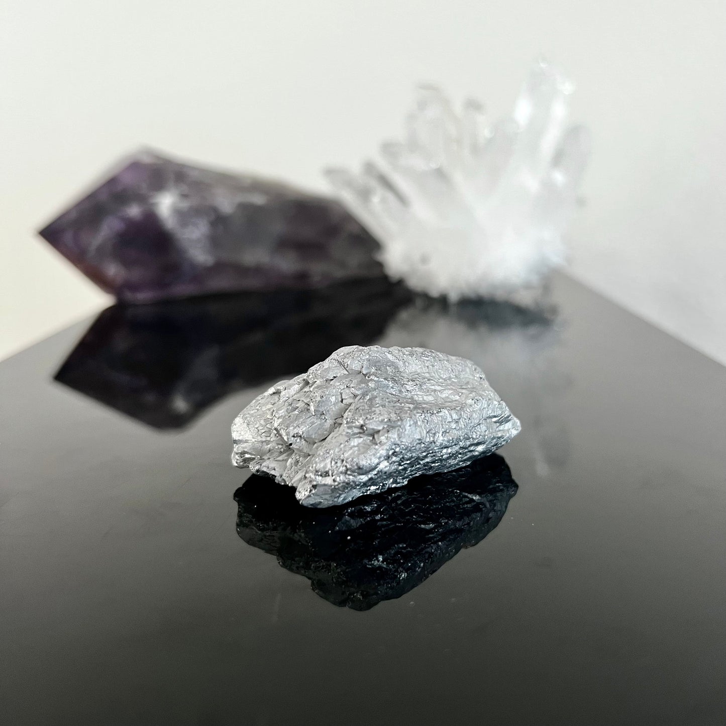 Silver Aura Quartz