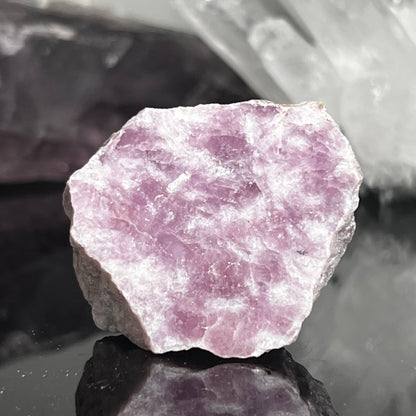 Lepidolite with Polished Face