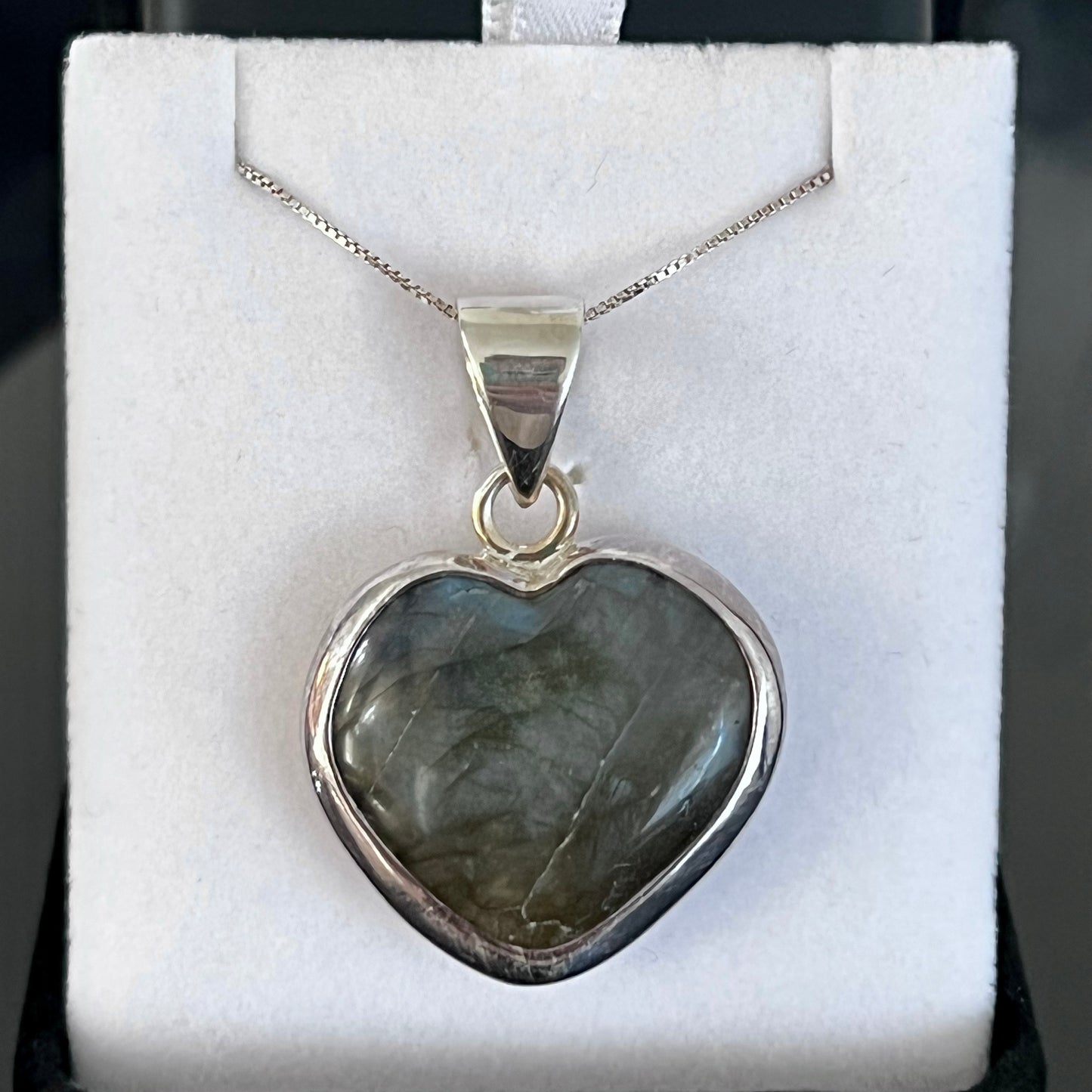 Labradorite Sterling Silver Necklace