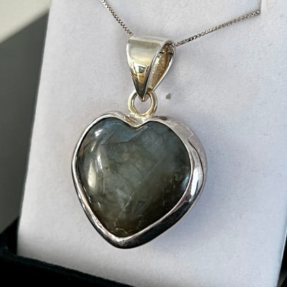 Labradorite Sterling Silver Necklace