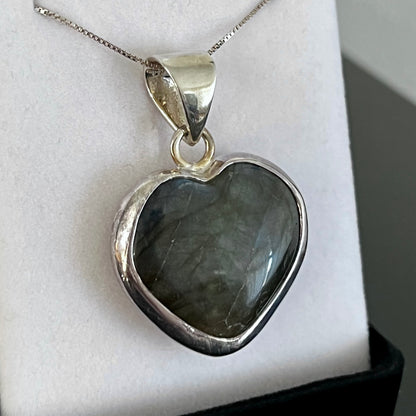 Labradorite Sterling Silver Necklace