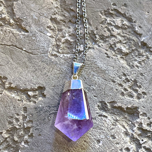 Amethyst Point Necklace (Style 3)