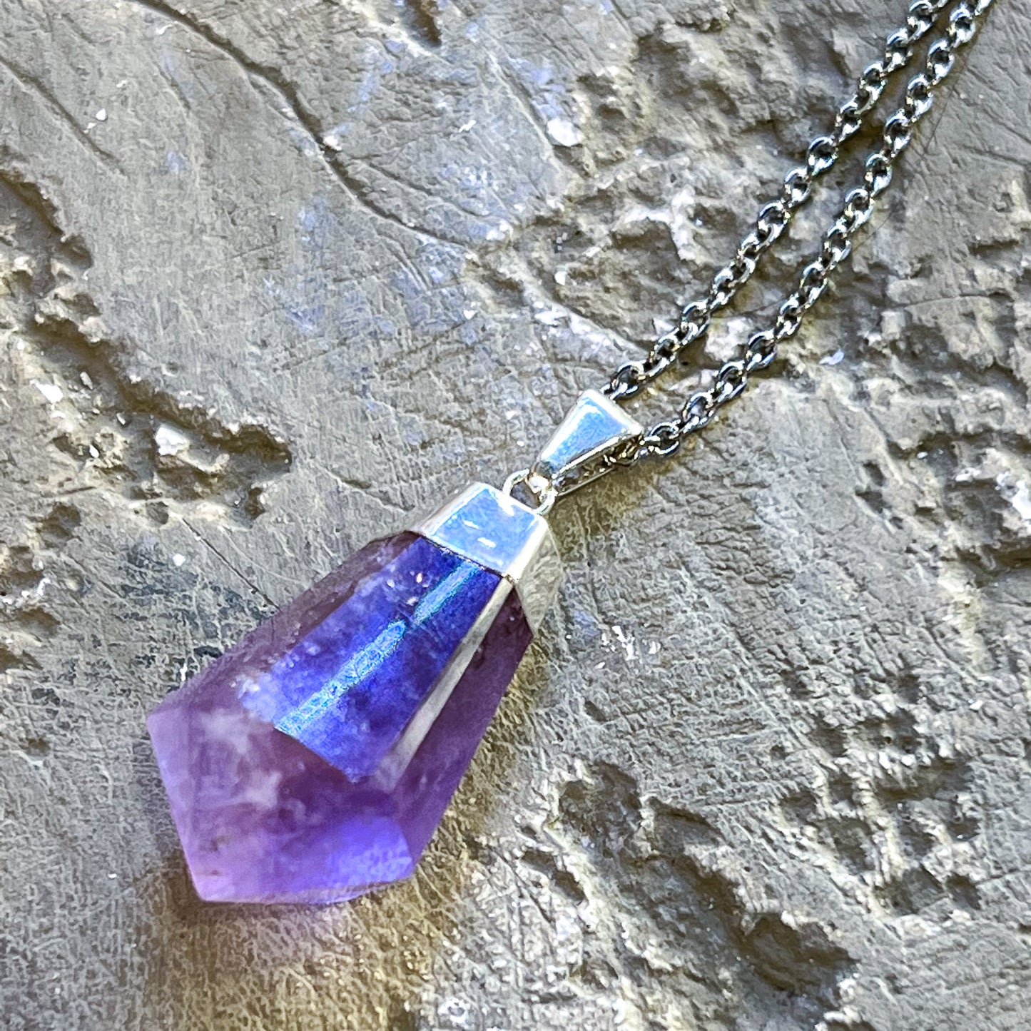 Amethyst Point Necklace (Style 3)