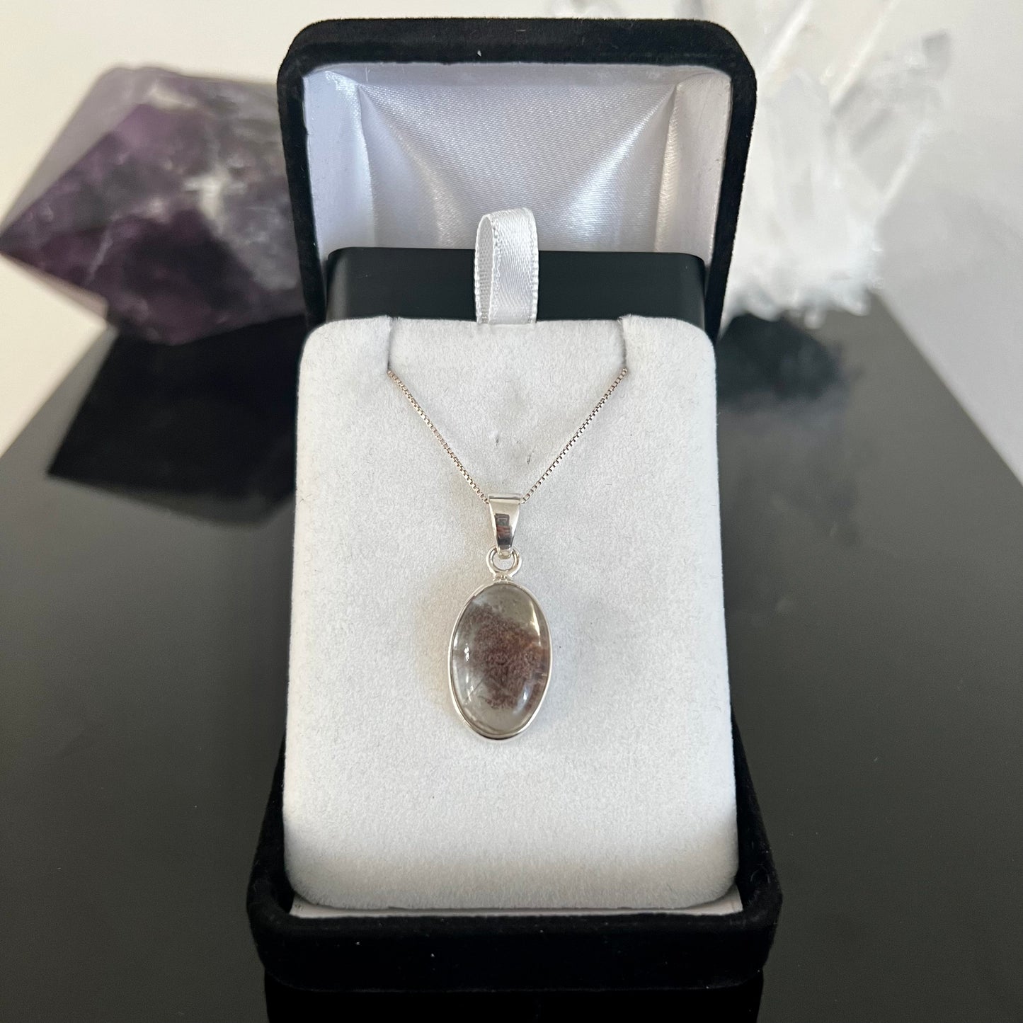 Shaman Quartz Sterling Silver Necklace