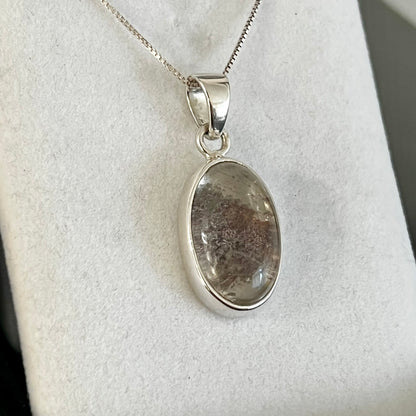 Shaman Quartz Sterling Silver Necklace