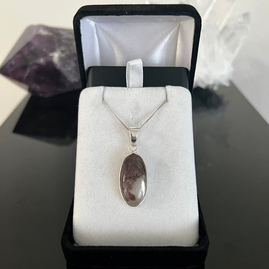 Shaman Quartz Sterling Silver Necklace