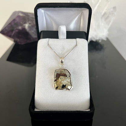 Pyrite Sterling Silver Necklace