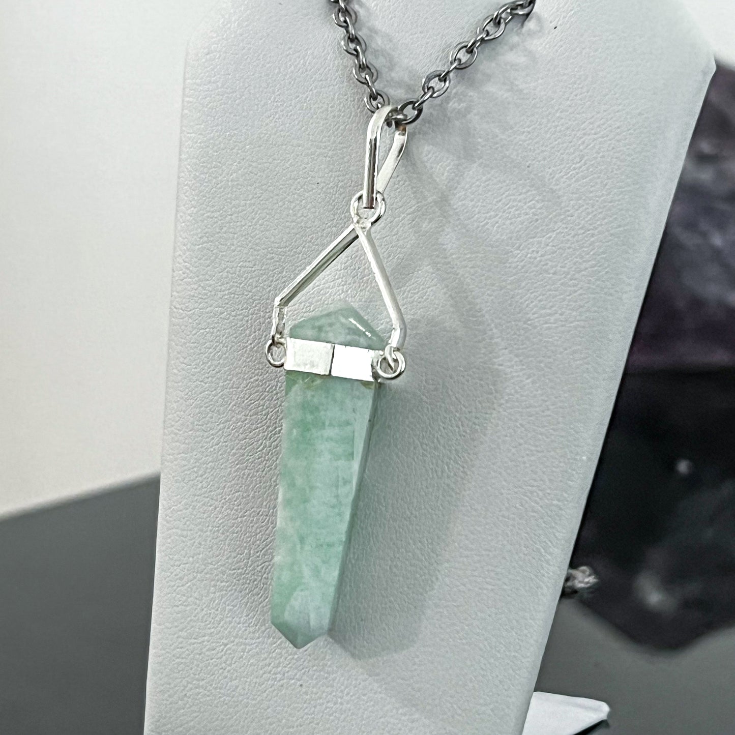 Amazonite Swivel Necklace