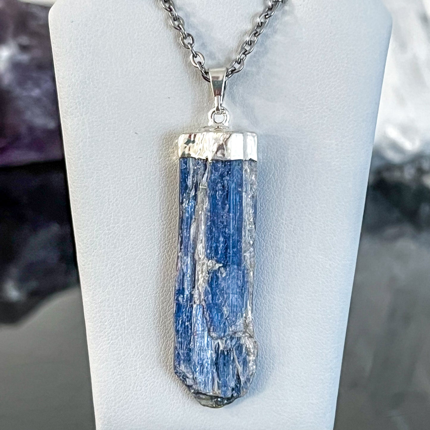 Blue Kyanite Necklace