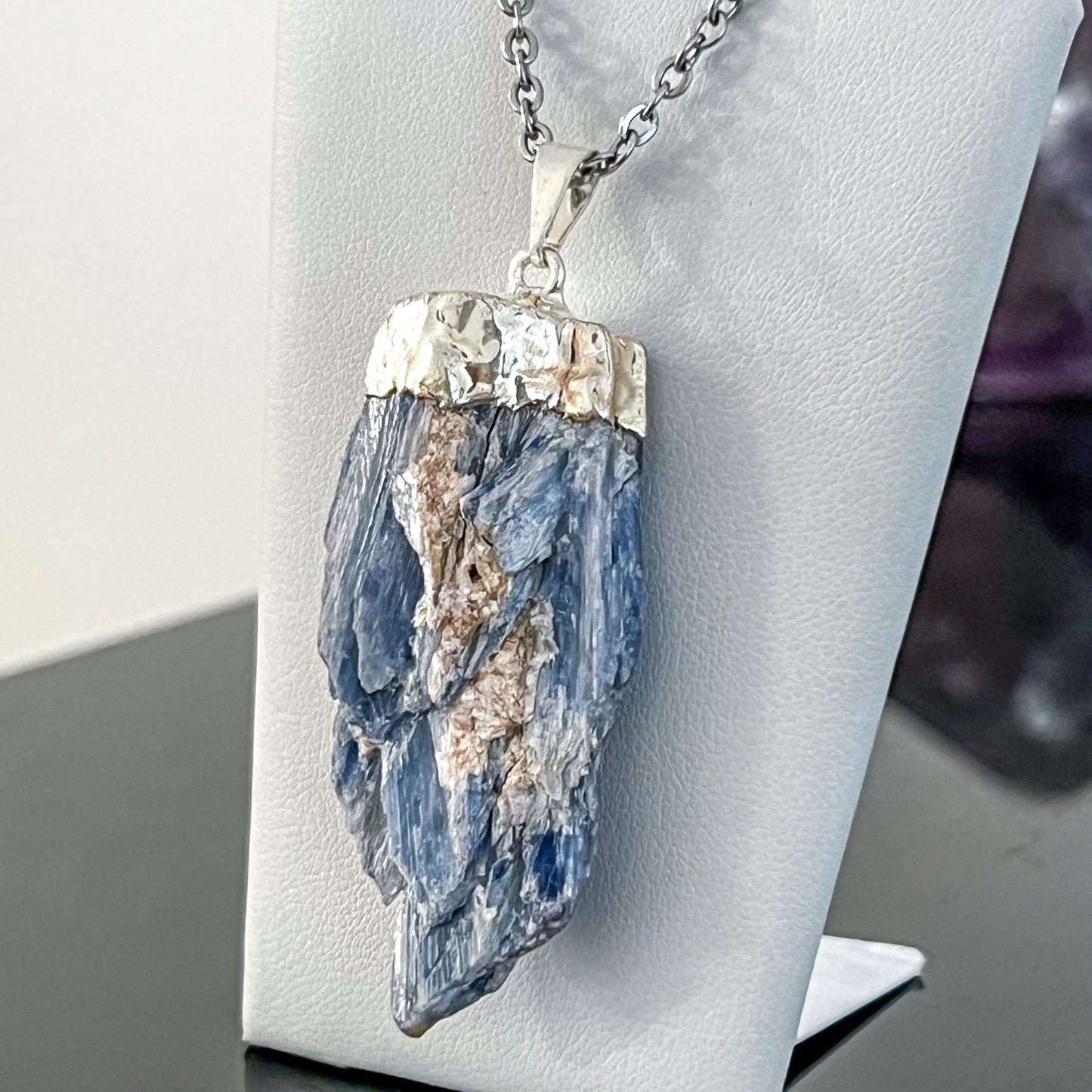 Blue Kyanite Necklace