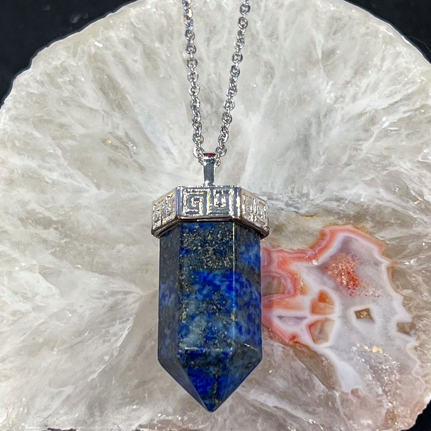 Lapis Jumbo Point Necklace