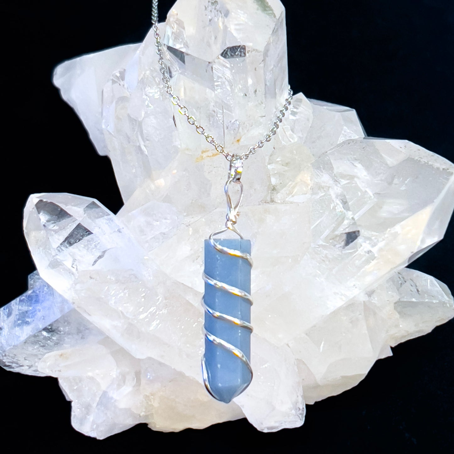 Angelite Necklace