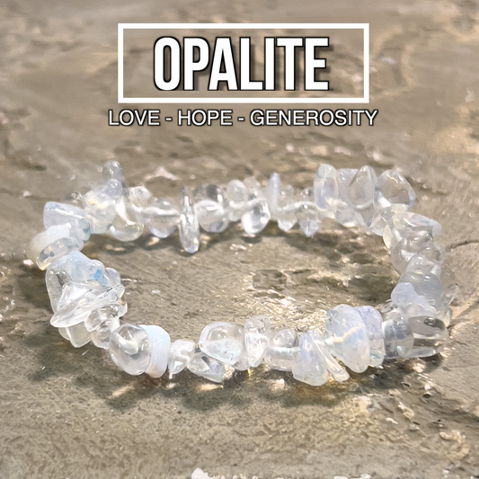 Opalite Chip Bracelet