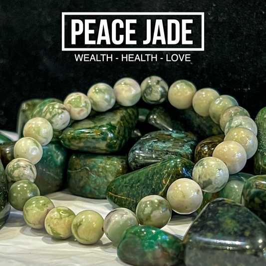 Peace Jade Bracelet 8mm