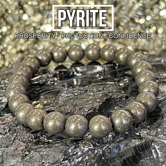 Pyrite Bracelet 8mm