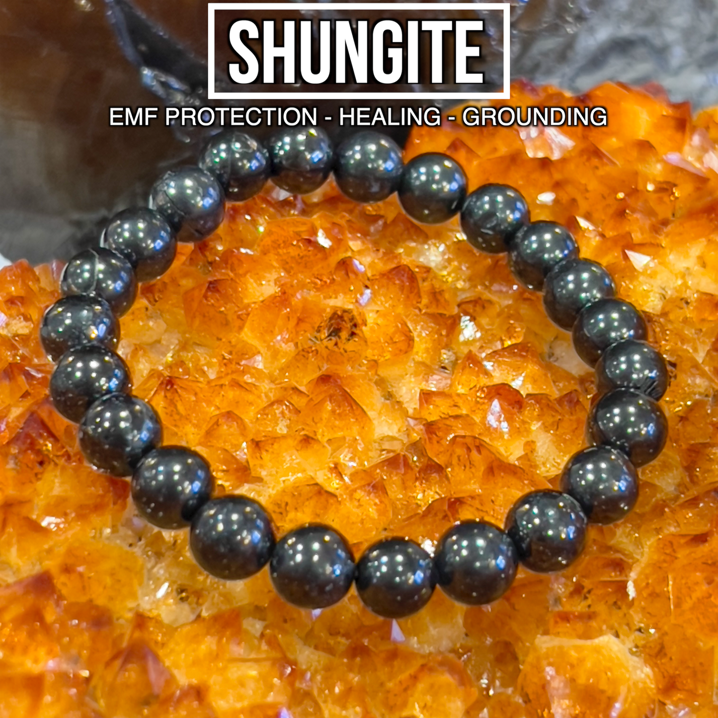 Shungite Bracelet 8mm