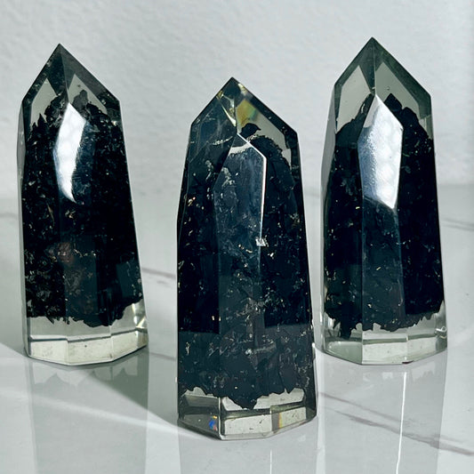 Shungite Orgone Tower