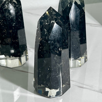 Shungite Orgone Tower